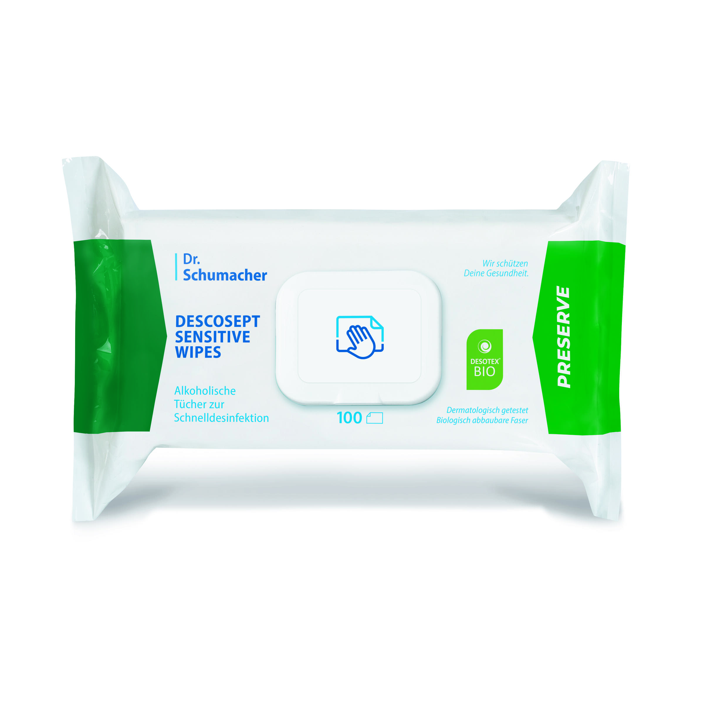 Descosept Sensitive Wipes Flowpack