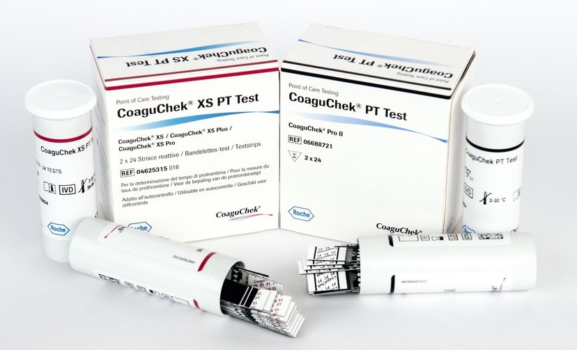 CoaguChek XS PT Teststreifen